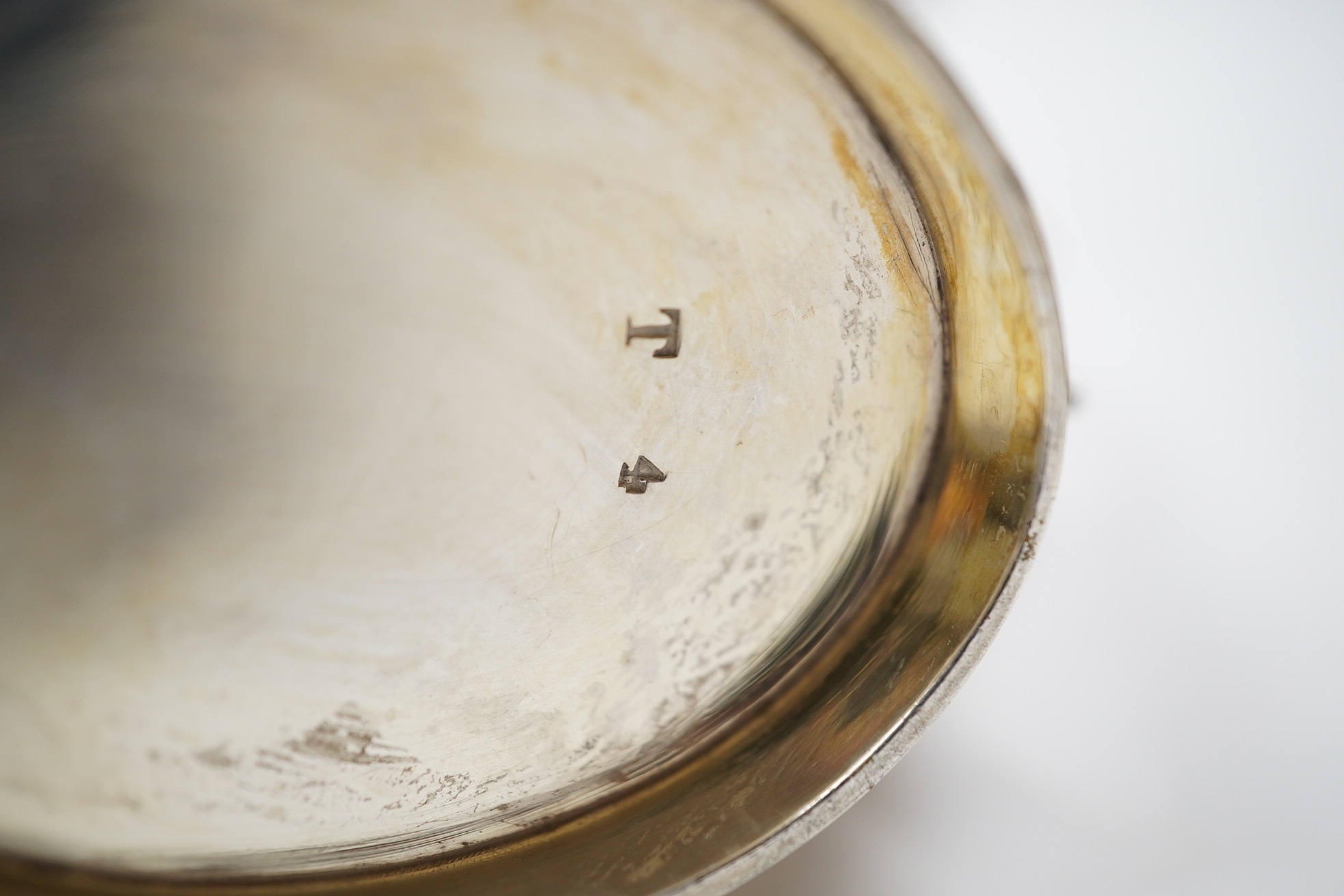 An Edwardian silver half fluted cream jug and two handled sugar bowl, by William Hutton & Sons, London, 1906/7, 11.9oz. Condition - fair